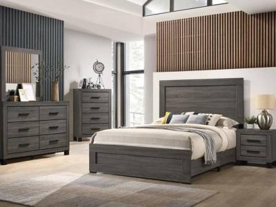 Tammy Grey 6Pc King Bedroom Set - C8321A-K6PC-K