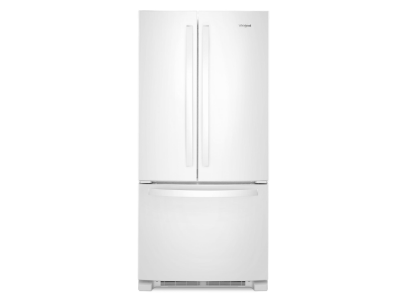 33" Whirlpool 22 Cu. Ft. Wide French Door Refrigerator in White - WRFF5333PW