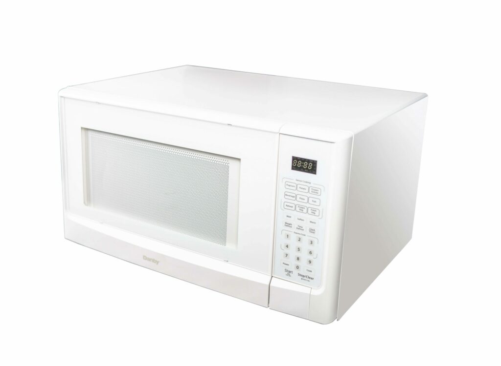 22" Danby Designer 1.4 Cu. Ft. Sensor Microwave in White - DDMW01440WG1