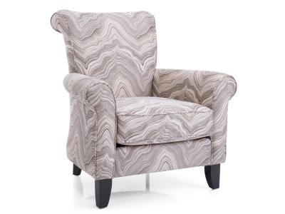 Decor-Rest Tight High Back Cushion Fabric Chair - 2470C-TI