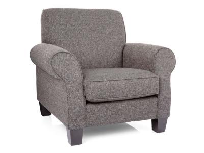 Decor-Rest Stationary Fabric Chair in Force Peppercorn - 2025C-FP