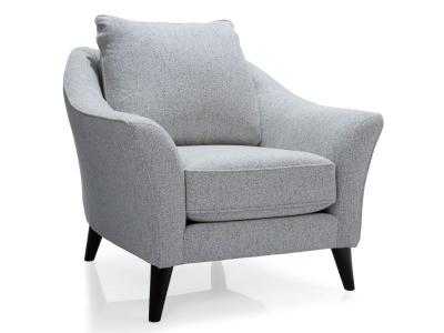 Decor-Rest Stationary Fabric Chair in Denzel Blue - 2142C-DB