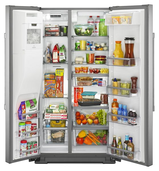 36" Maytag 21 Cu. Ft. Wide Counter Depth Side-by-Side Refrigerator - MSC21C6MFZ