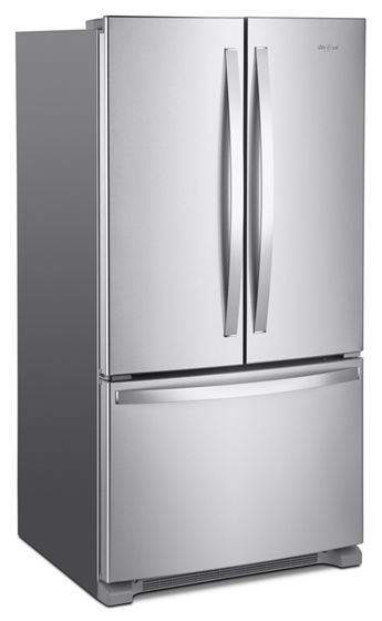 36" Whirlpool 25 Cu. Ft. French Door Refrigerator with Water Dispenser - WRF535SWHZ