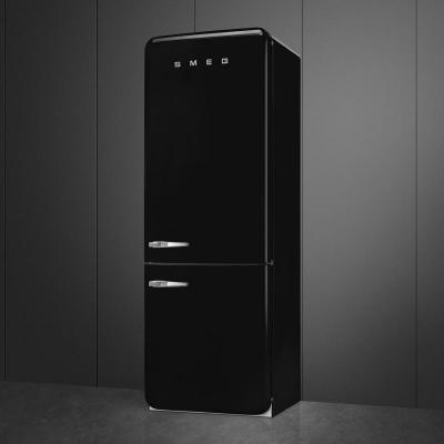 28" SMEG 50s Style 18 Cu. Ft. Freestanding Bottom Mount Refrigerator - FAB38URBL
