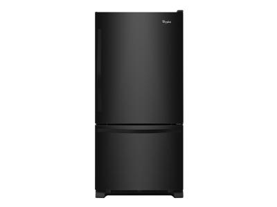 33" Whirlpool 22 Cu. Ft. Bottom-Freezer Refrigerator - WRB322DMBB