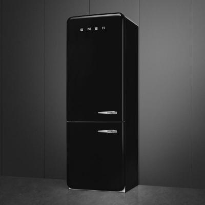 28" SMEG 50s Style 18 Cu. Ft. Freestanding Bottom Mount Refrigerator - FAB38ULBL