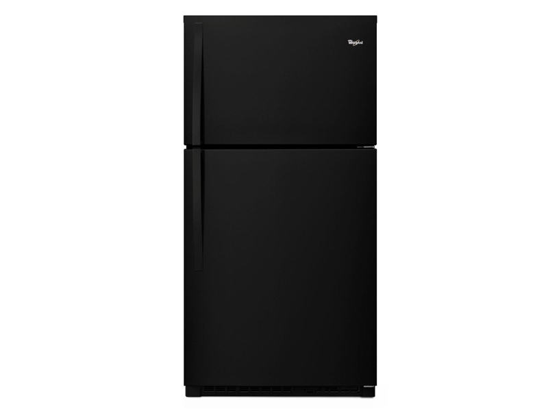 33" Whirlpool® Top-Freezer Refrigerator with Optional EZ Connect Icemaker Kit - WRT541SZDB