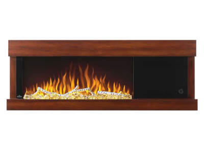 53" Napoleon Stylus Steinfeld Wall Hanging Electric Fireplace - NEFP32-5320BW