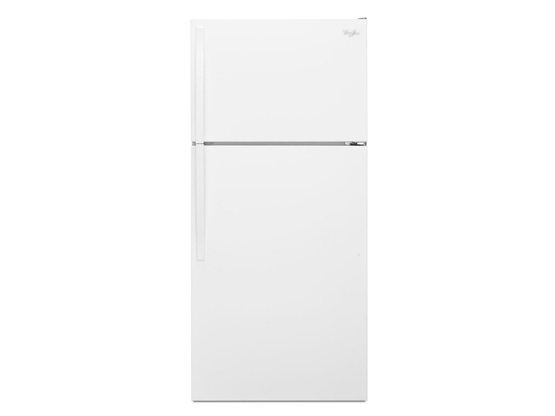 28" Whirlpool 14.3 Cu. Ft. Top-Freezer Refrigerator With Freezer Temperature Control - WRT134TFDW