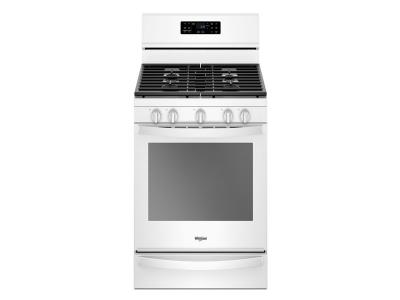 30" Whirlpool 5.8 Cu. Ft. Freestanding Gas Range With Frozen Bake Technology - WFG775H0HW