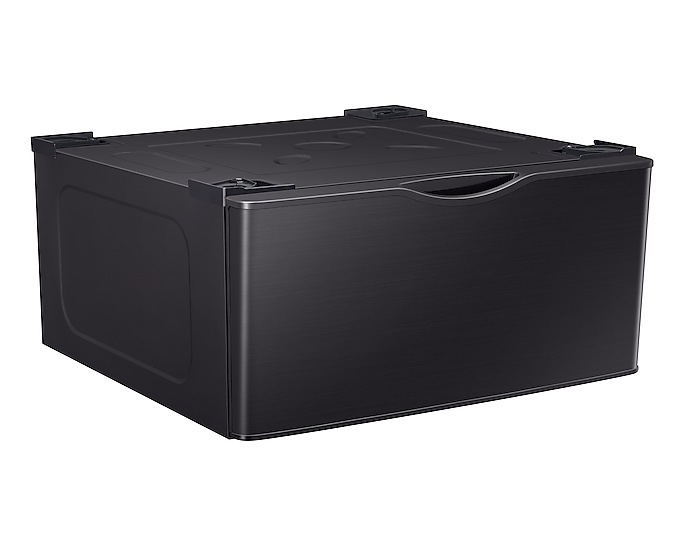 27" Samsung Pedestal Front Load Washer And Dryer In Black - WE402NV/A3
