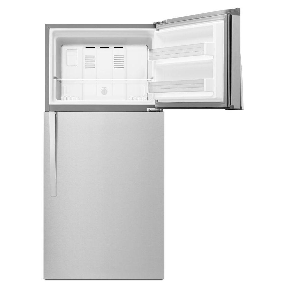 30" Whirlpool  174 Top-Freezer Refrigerator - EZ Connect Icemaker Kit Compatible- 19.2 cu. ft. - WRT519SZDG