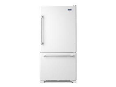 30" Maytag 18.7 Cu. Ft. Bottom Freezer Refrigerator with Freezer Drawer - MBB1957FEW