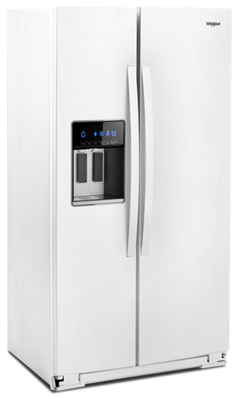 36" Whirlpool 21 Cu. Ft. Wide Counter Depth Side-by-Side Refrigerator - WRS571CIHW
