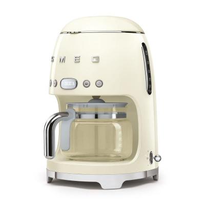 SMEG 50s Style Filter Coffee Machine In Cream Colour - DCF02CRUS