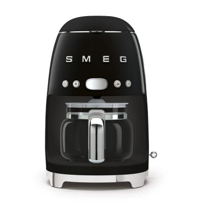 SMEG 50s Style Filter Coffee Machine In Black - DCF02BLUS