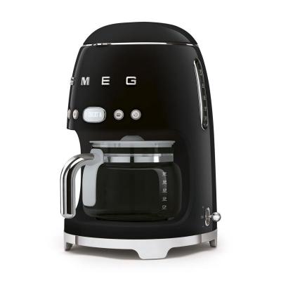 SMEG 50s Style Filter Coffee Machine In Black - DCF02BLUS