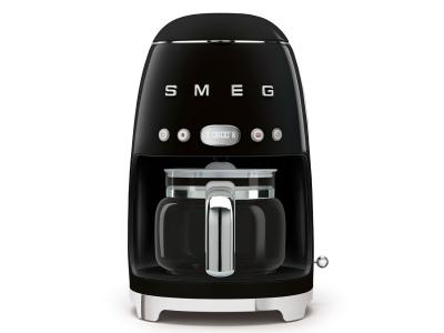 SMEG 50's Style Filter Coffee Machine In Black - DCF02BLUS