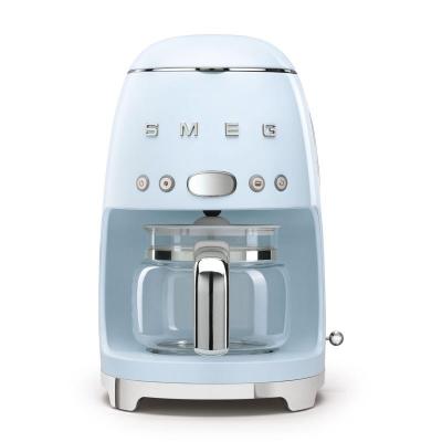 SMEG 50s Style Filter Coffee Machine In Pastel Blue - DCF02PBUS