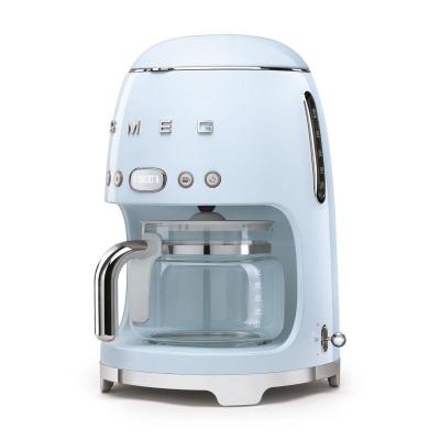 SMEG 50s Style Filter Coffee Machine In Pastel Blue - DCF02PBUS