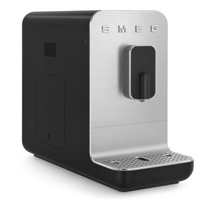 SMEG 50s Style Espresso Automatic Coffee Machine In Black - BCC01BLMUS
