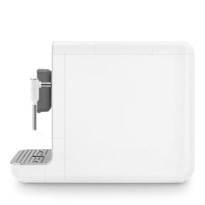 SMEG 50s Style Espresso Automatic Coffee Machine In White - BCC02WHMUS