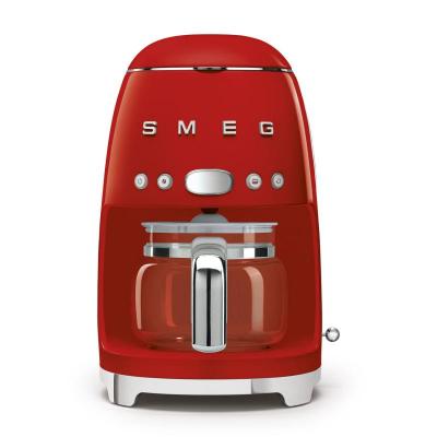 SMEG 50s Style Filter Coffee Machine In Red - DCF02RDUS