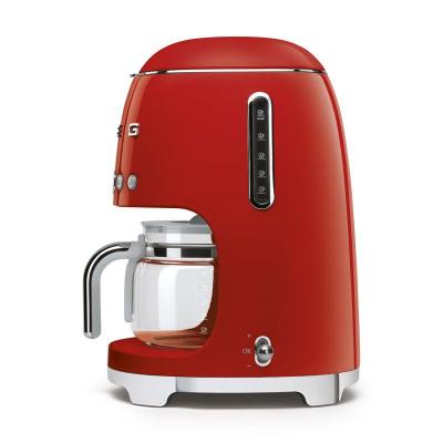 SMEG 50s Style Filter Coffee Machine In Red - DCF02RDUS