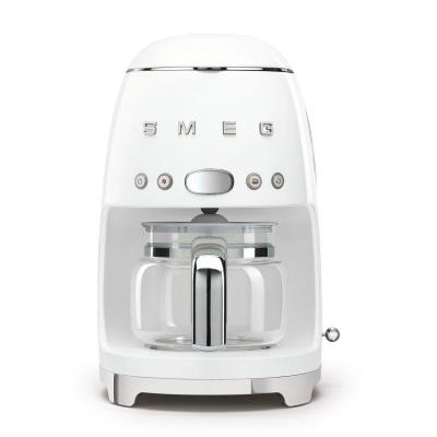 SMEG 50s Style Filter Coffee Machine In White - DCF02WHUS