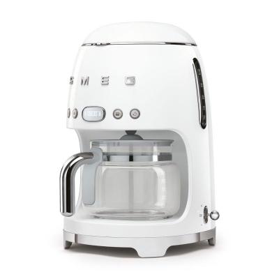 SMEG 50s Style Filter Coffee Machine In White - DCF02WHUS