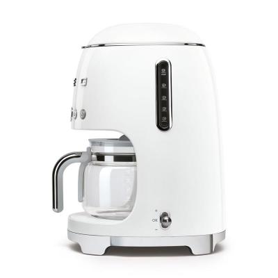SMEG 50s Style Filter Coffee Machine In White - DCF02WHUS