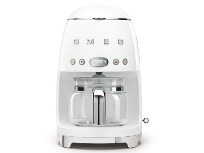 SMEG 50's Style Filter Coffee Machine In White - DCF02WHUS