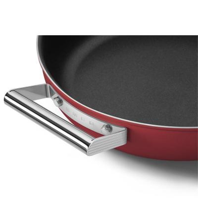 SMEG 50s Style Deeppan With 28 Inch Diameter In Red - CKFD2811RDM
