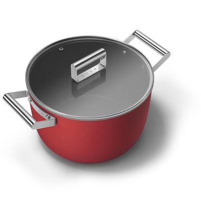 SMEG 50s Style Cookware Casserole With 26 Inch Diameter In Red - CKFC2611RDM
