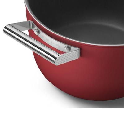 SMEG 50s Style Cookware Casserole With 26 Inch Diameter In Red - CKFC2611RDM