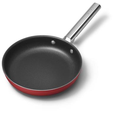 SMEG 50s Style Frypan With Cold-forged Aluminium Body In Red - CKFF2401RDM