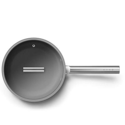 SMEG 50s Style Frypan With Cold-forged Aluminium Body In Red - CKFF2401RDM