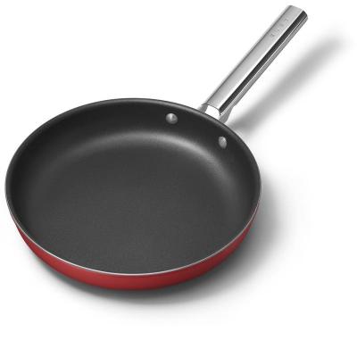SMEG 50s Style Frypan With 28 Inch Diameter In Red - CKFF2801RDM