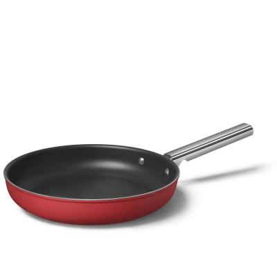 SMEG 50s Style Frypan With 28 Inch Diameter In Red - CKFF2801RDM