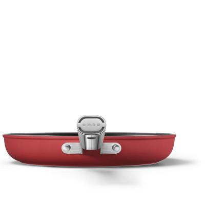 SMEG 50s Style Frypan With 30 Inch Diameter In Red - CKFF3001RDM