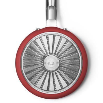 SMEG 50s Style Saucepan With 20 Inch Diameter In Red - CKFS2011RDM