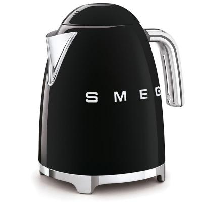 SMEG 50s Style Kettle In Glossy Black - KLF03BLUS