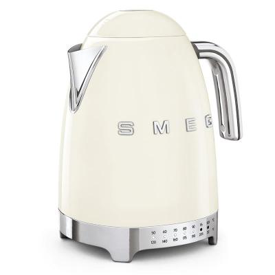 SMEG 50s Style Kettle With Plastic Button In Cream - KLF04CRUS