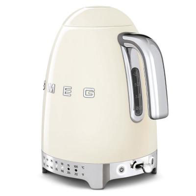 SMEG 50s Style Kettle With Plastic Button In Cream - KLF04CRUS