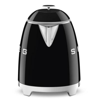 SMEG 50s Style Kettle With Chrome Base In Black - KLF05BLUS