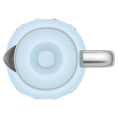 SMEG 50s Style Kettle With Chrome Base In Pastel Blue - KLF05PBUS
