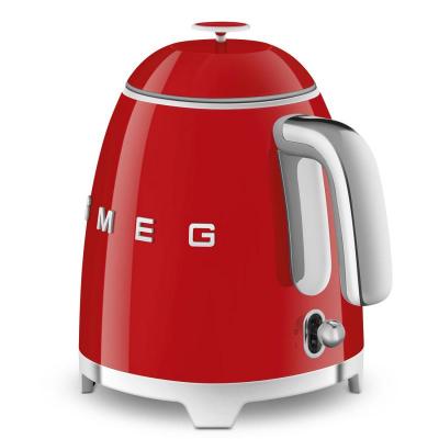 SMEG 50s Style Kettle With Chrome Base In Red - KLF05RDUS