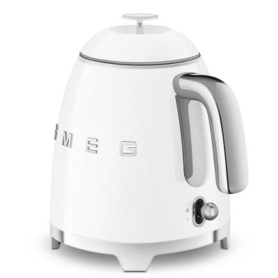 SMEG 50s Style Kettle With Chrome Base In White - KLF05WHUS