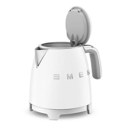 SMEG 50s Style Kettle With Chrome Base In White - KLF05WHUS